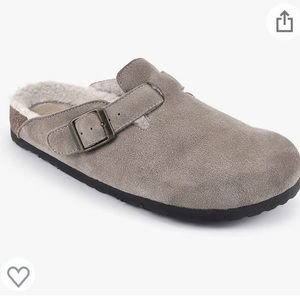 Bari Lined Leather Footbeds Clog
( looks like Birkenstock Boston)